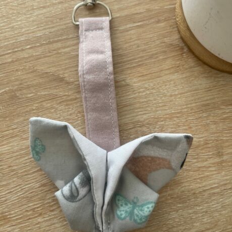 porte clés origami papillon